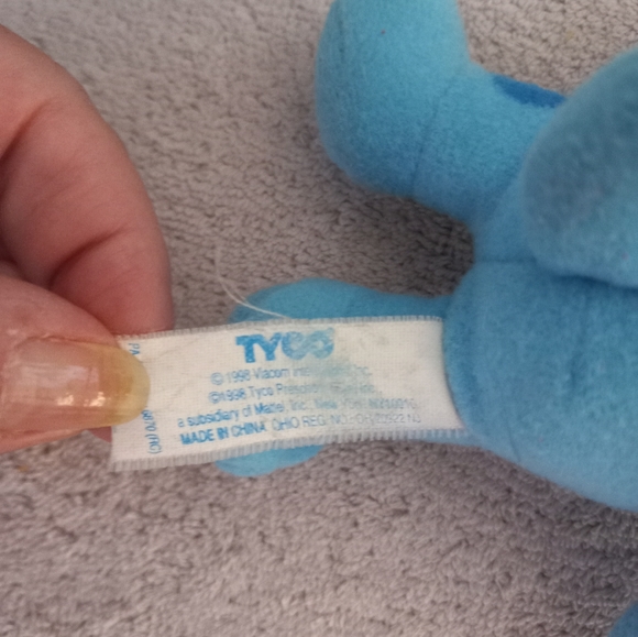 Blue's Clues bundle of 3 Snack Time Blue Pose A Blue - Picture 9 of 14